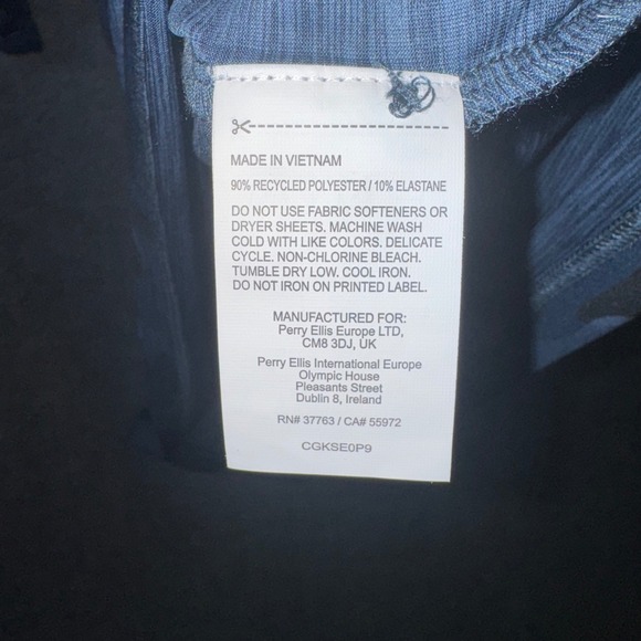 Callaway Mens Small Performance Wicking Blue Camo Golf Polo Shirt Opti Dri NEW - Picture 9 of 9